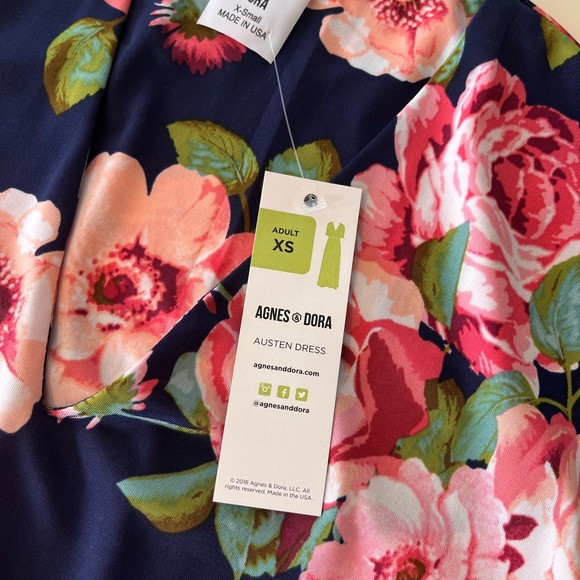 WOMENS FLORAL MAXI DRESS XS NEW AGNES & DORA AUSTEN ROMEO JULIET - Picture 6 of 6